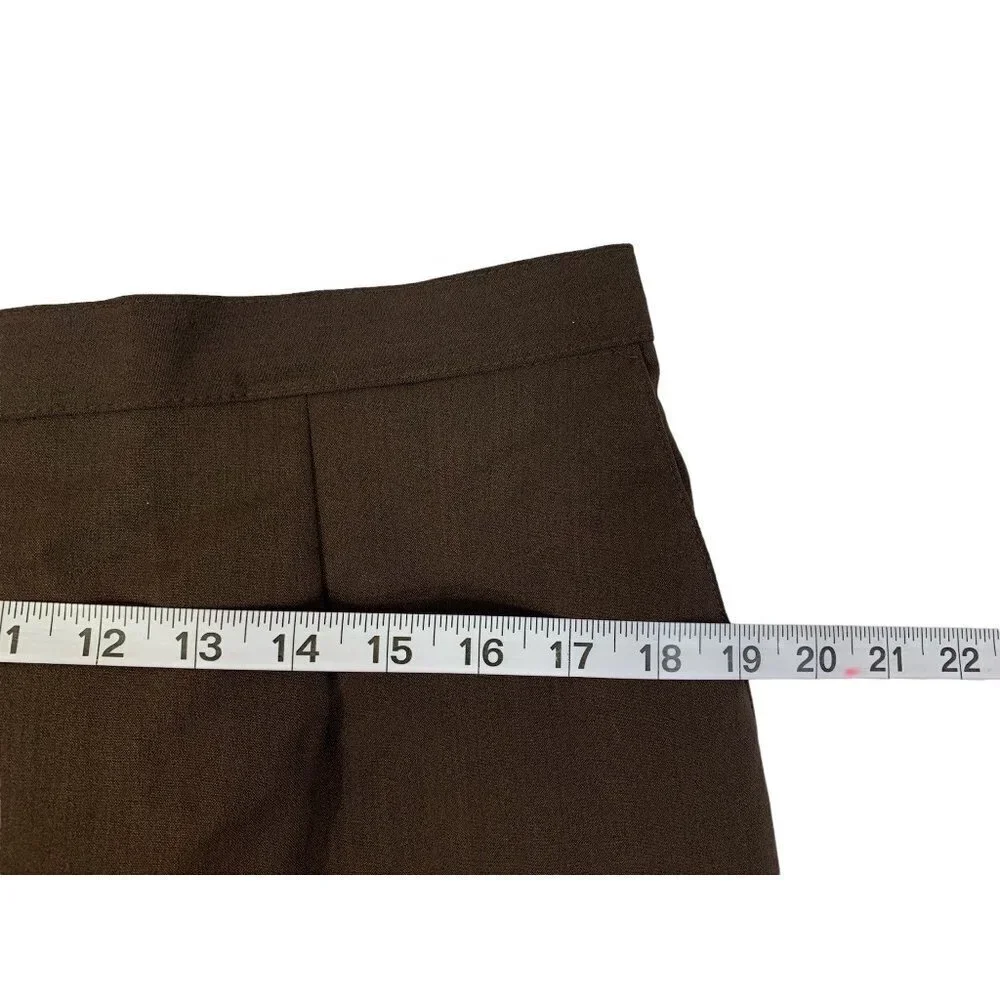 Alfred Dunner Women's Monaco Brown Pants
